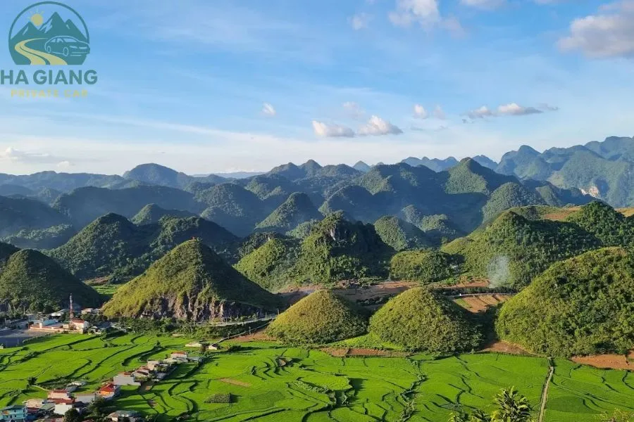 The views over Twin Mountain